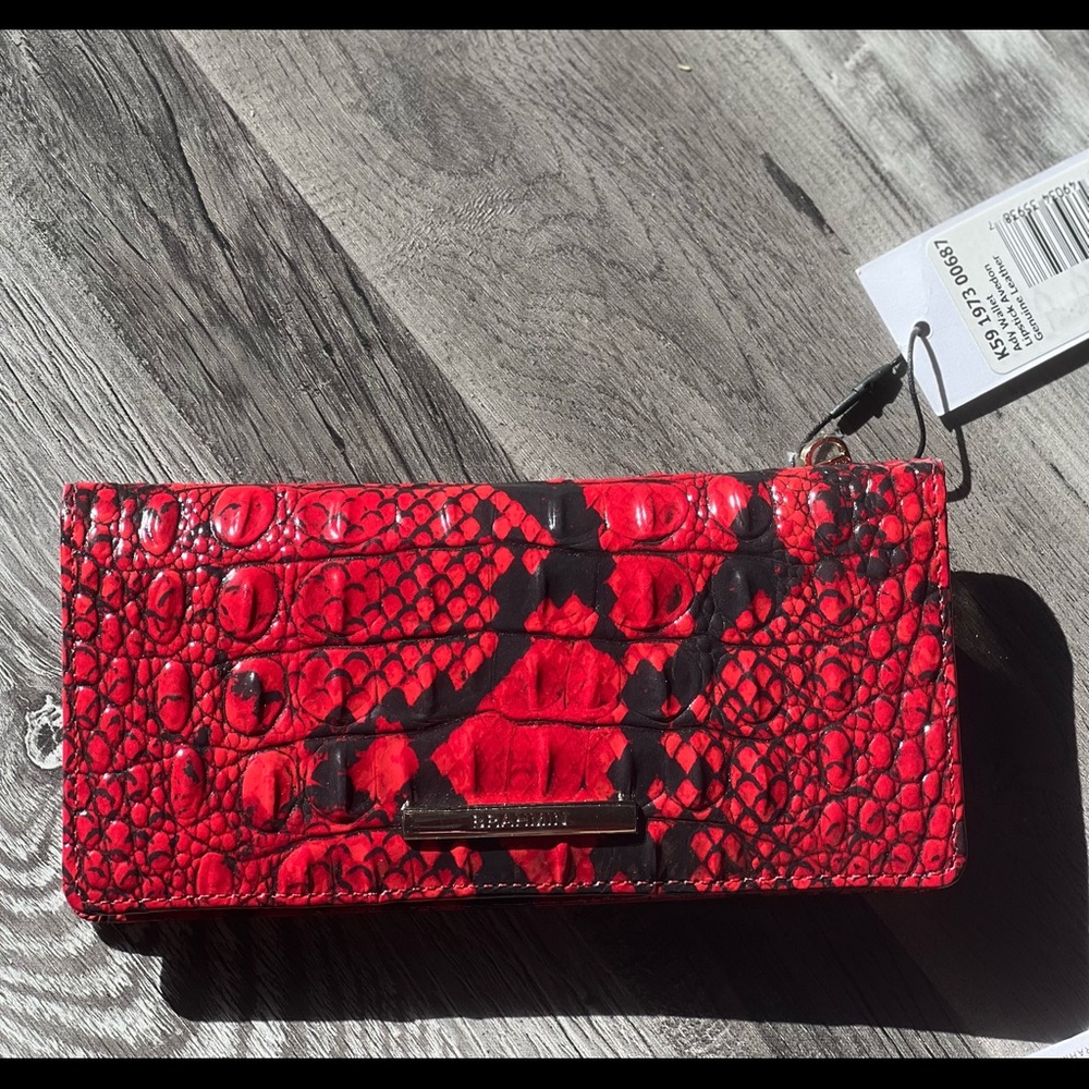 SOLD❗️❗️❗️Brahmin Lipstick Avedon Ady Wallet Collection by BRAHMIN